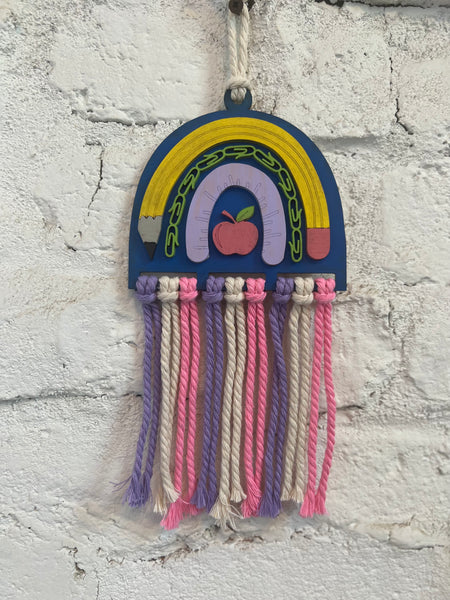 Macrame Teacher Rainbow