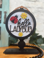 Farmhouse Tabletop Sign Holder & Inserts