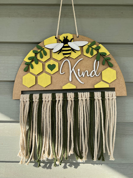 Bee Kind Macrame