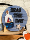 Seas The Day Themed Tiered Tray