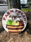 Farm Fresh Apples Round
