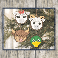 Animal Ornaments - Wood Slice Kits