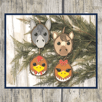 Completed Animal Ornaments