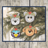 Animal Ornaments - Wood Slice Kits