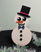 Mr. & Mrs. Snowman