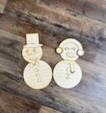 Mr. & Mrs. Snowman