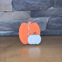 Mini Door with Fall Decor