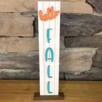 Mini Door with Fall Decor