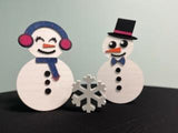 Mr. & Mrs. Snowman
