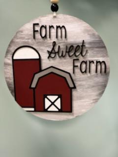 Farm Sweet Farm Round