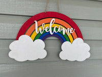 Rainbow Door Hanger