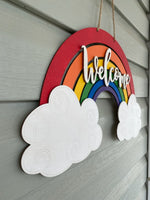 Rainbow Door Hanger