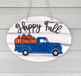 Happy Fall Pumpkin Truck Sign