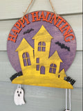 Happy Haunting Sign