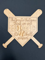 Ball Season Door Hanger