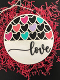 LOVE Hanging Sign