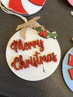Happy Holidays Ornament Set