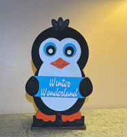 Penguin Shelf Sitter