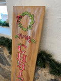 Merry Christmas Porch Leaner