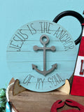 Nautical Religious Tiered Tray