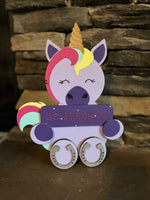 Unicorn Shelf Sitter