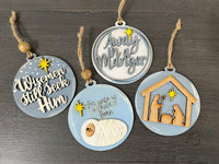 Joy to the World Ornament Set