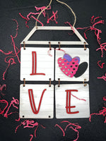 Farmhouse Hanging Love Sign