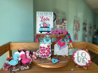 Love Birds Tiered Tray Set