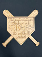 Ball Season Door Hanger