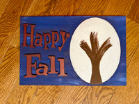 Happy Fall Handprints