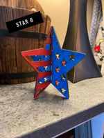 Stars and Stripes 3D Stars