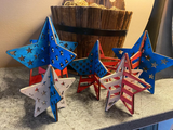 Stars and Stripes 3D Stars