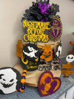 Nightmare Before Christmas Tiered Tray